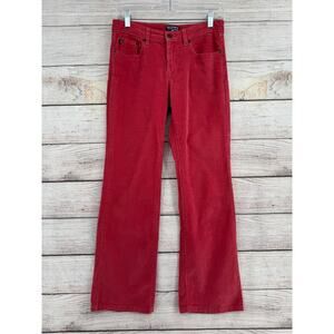 Polo Jeans Co Ralph Lauren Bootcut Corduroy Jeans Womens Size 0 Pink
